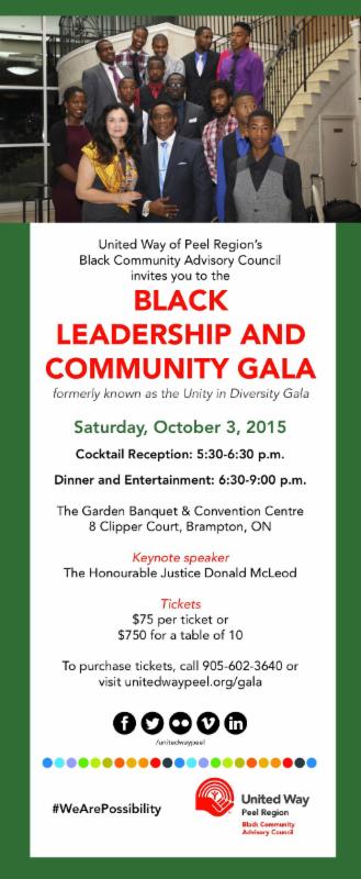 Black leadership and Community gala