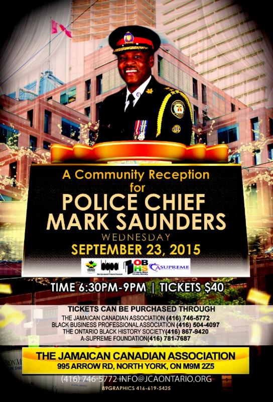 Police Chief mark Saunders