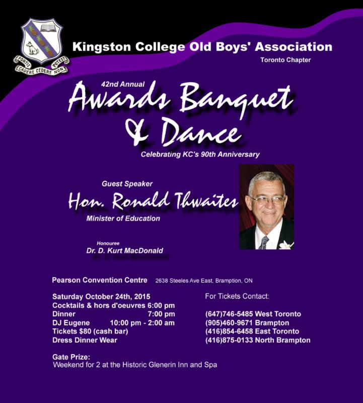 Kingston College Old Boy's Association